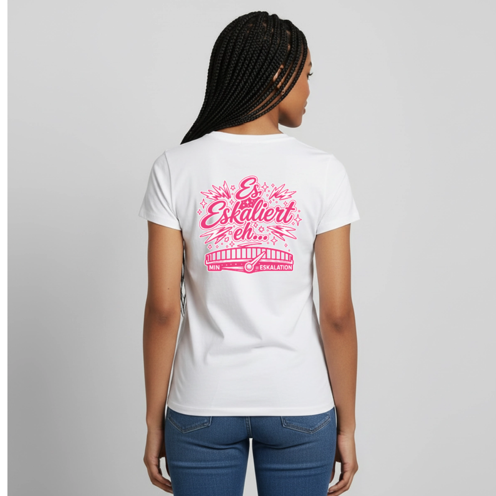 Women's T-Shirt - Rosa - white